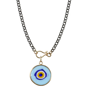 Charm Holding Boyfriend Necklace with 14k - Made to Order