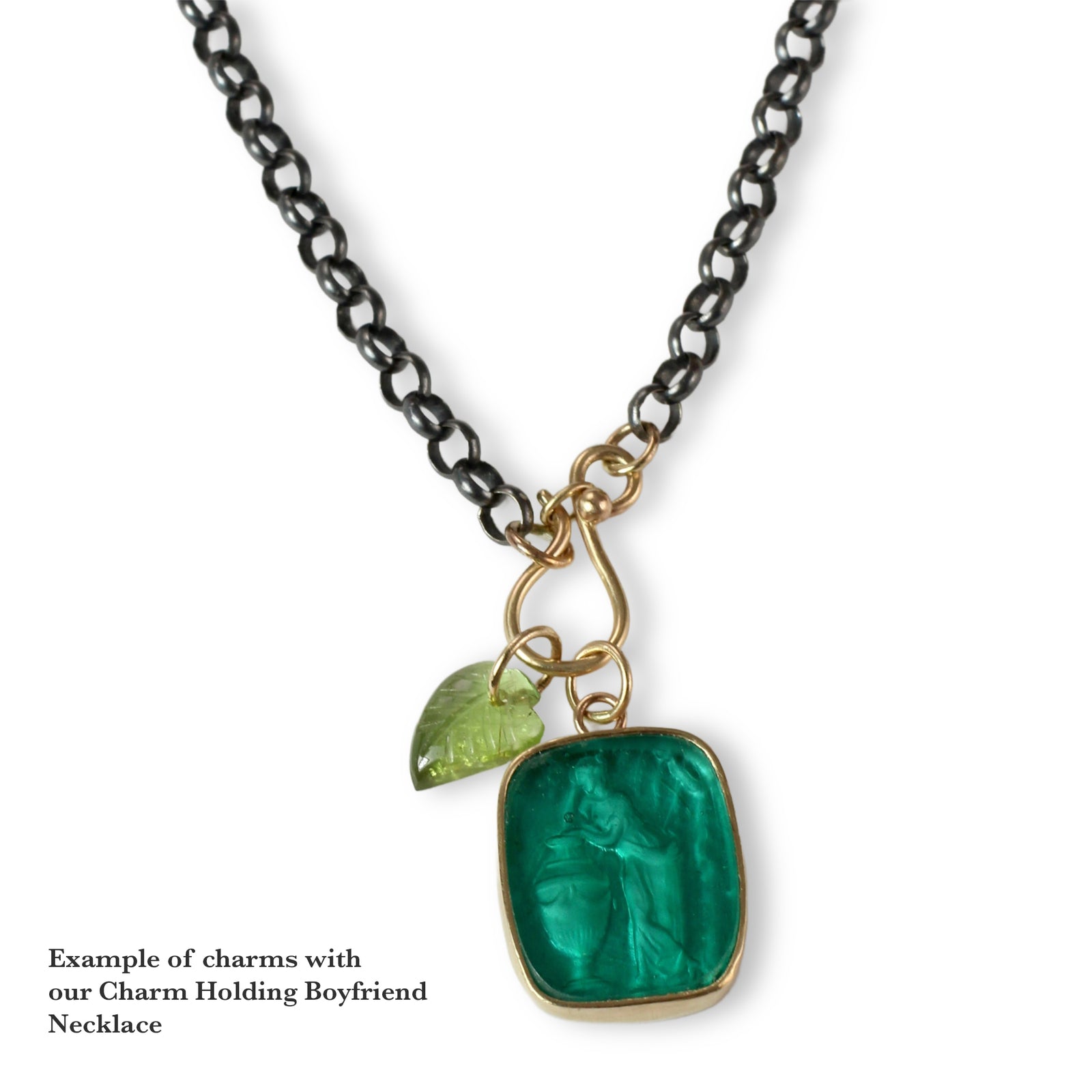 Penelope & Ulysses Intaglio Charm