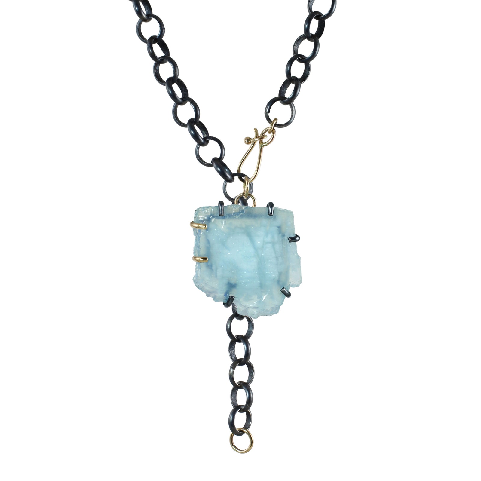 Chunky Chain Necklace with 14k - Made to Order