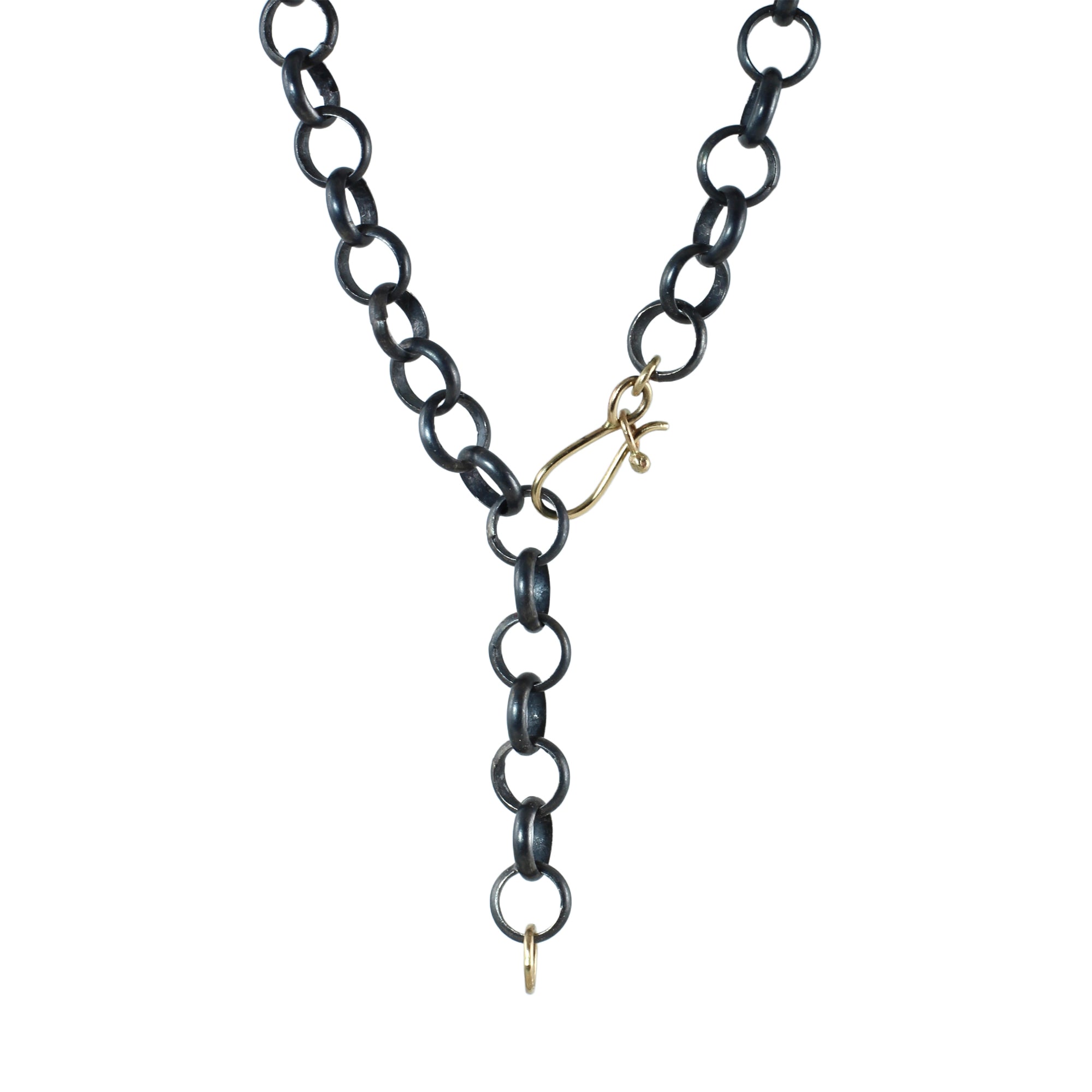 Chunky Chain Necklace with 14k - Made to Order