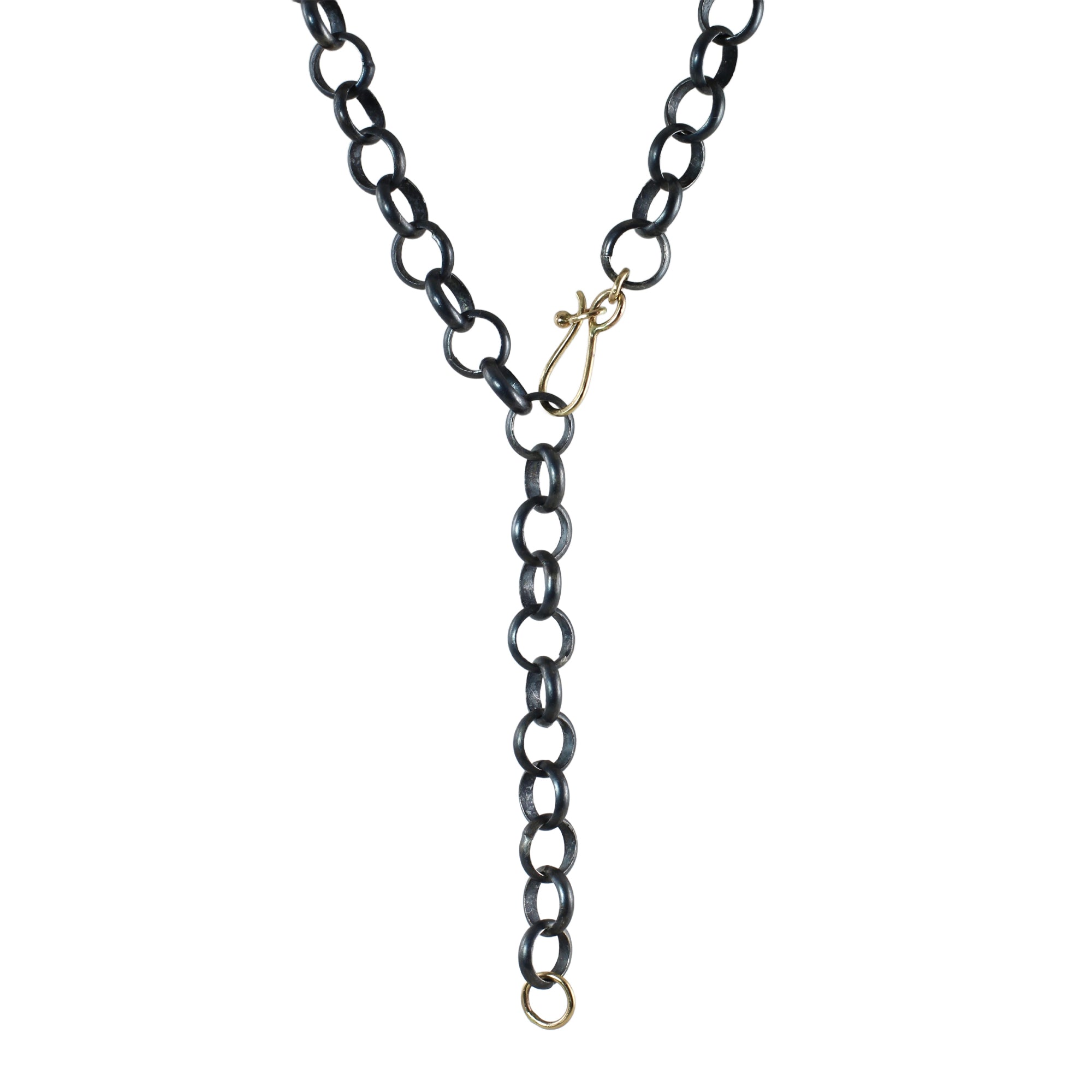 Chunky Chain Necklace with 14k - Made to Order