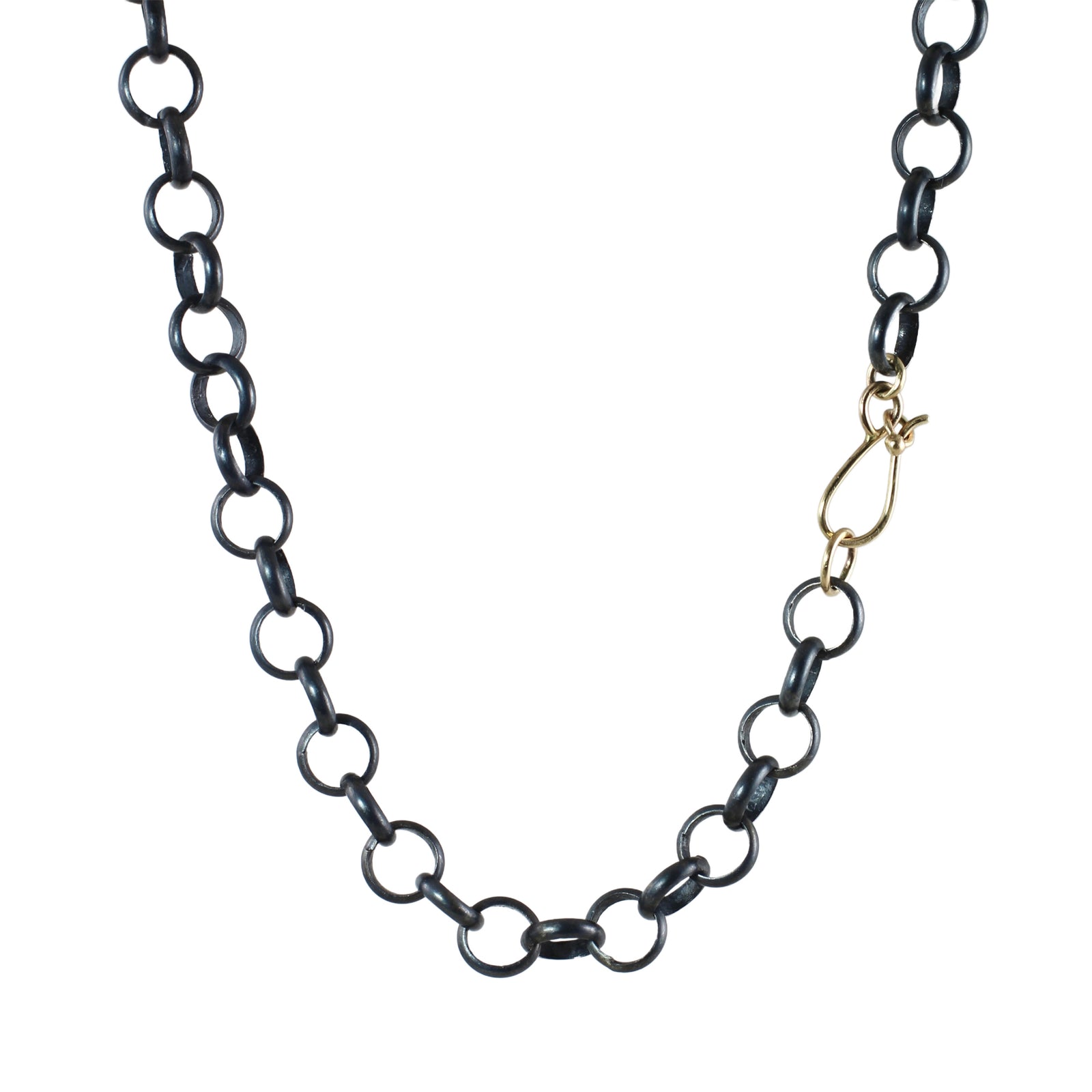 Chunky Chain Necklace with 14k - Made to Order
