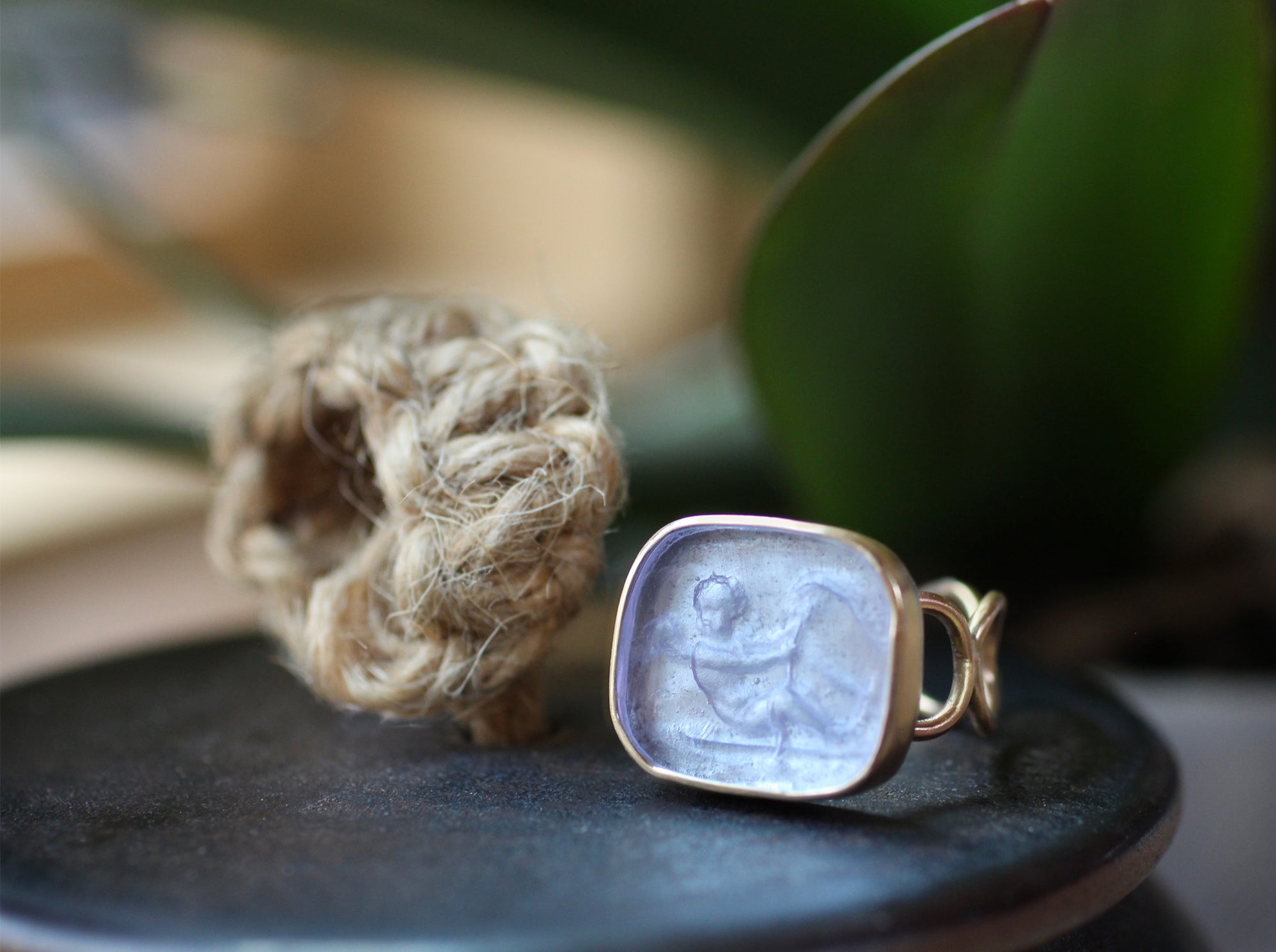 Cupid's Journey Ring in 14k Gold