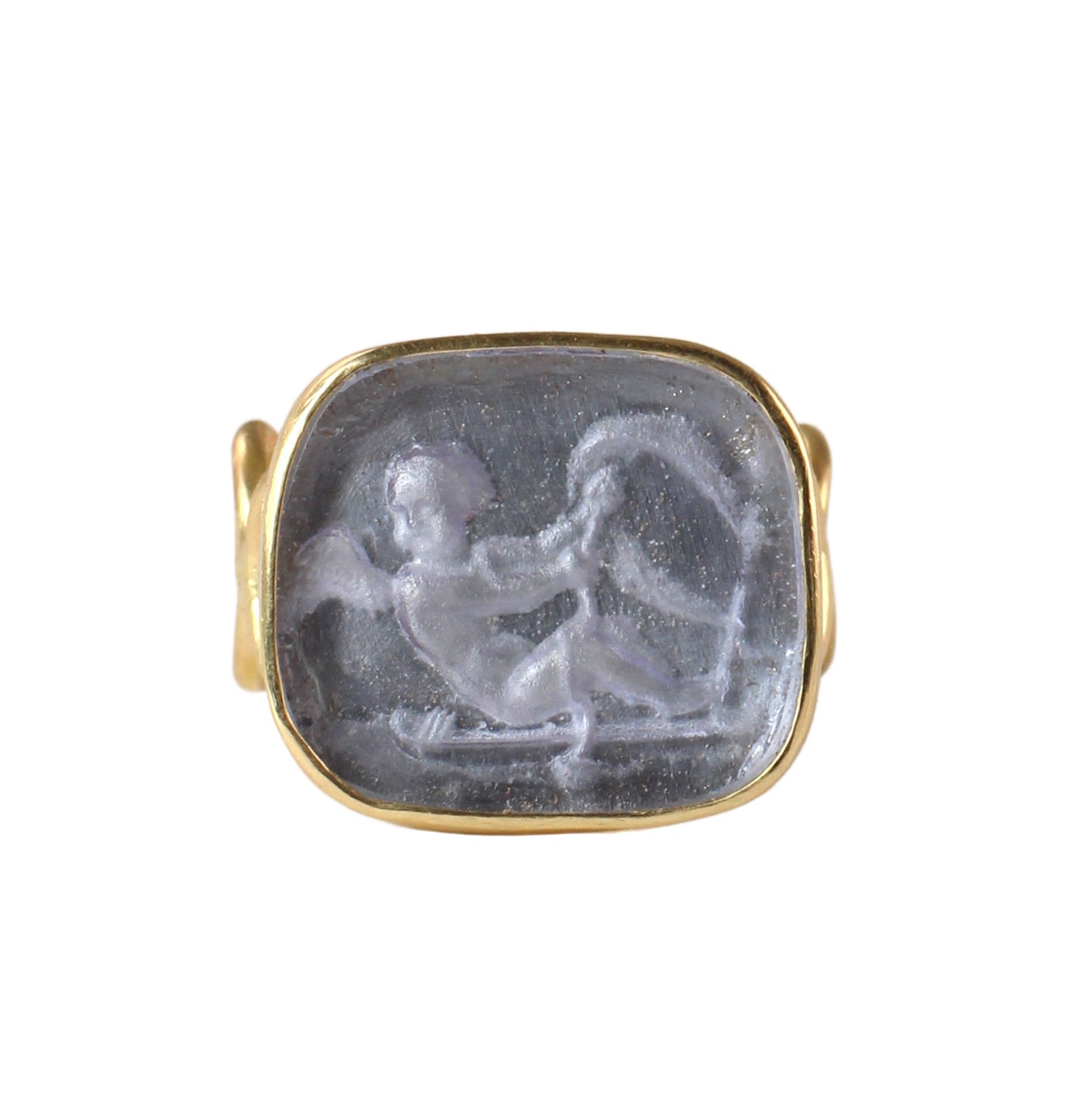 Cupid's Journey Ring in 14k Gold