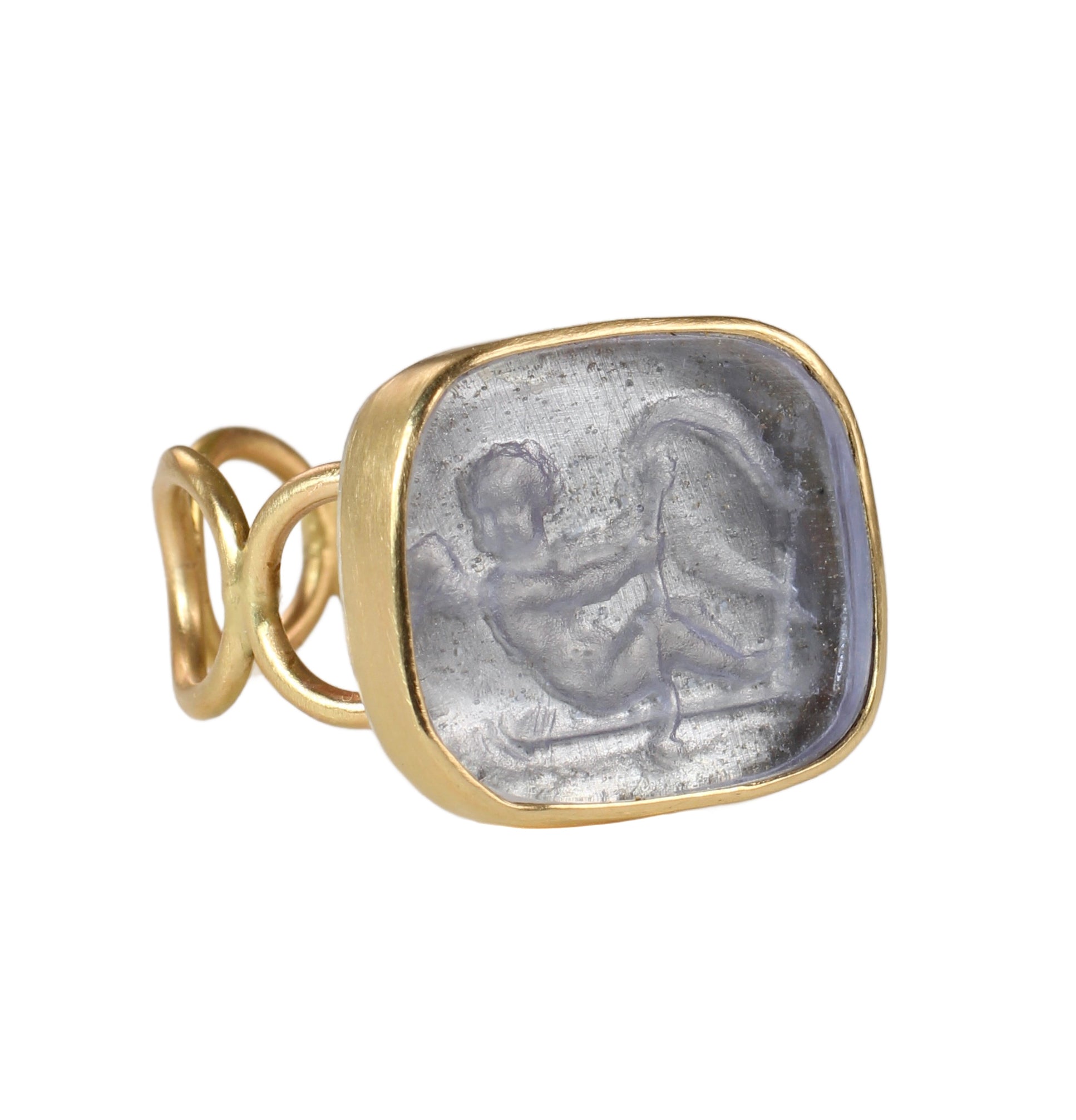 Cupid's Journey Ring in 14k Gold