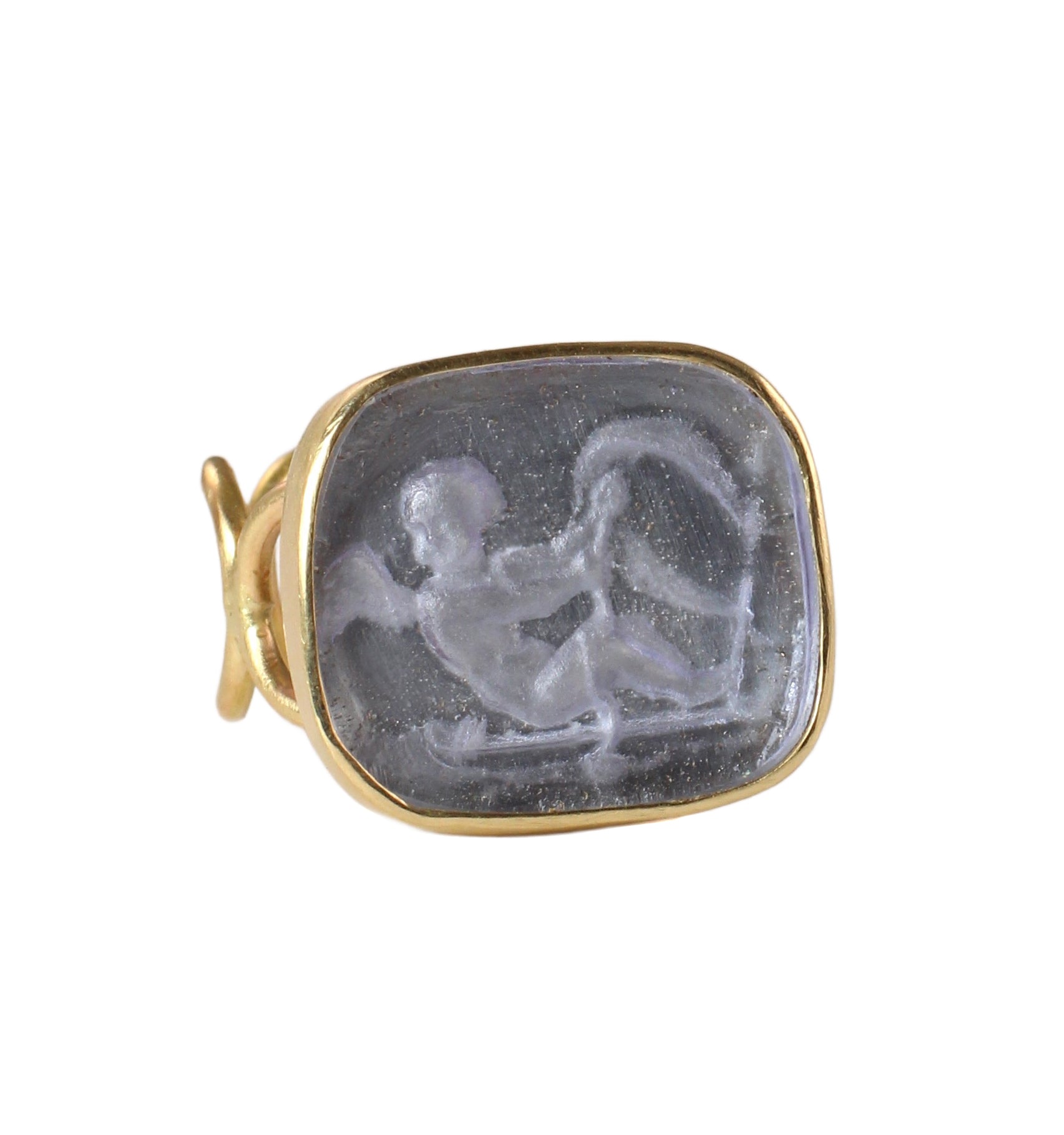 Cupid's Journey Ring in 14k Gold