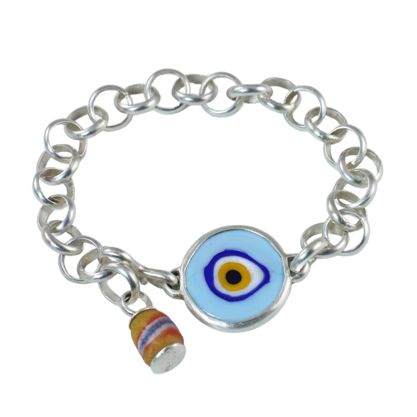 Murano Glass Evil Eye Bracelet