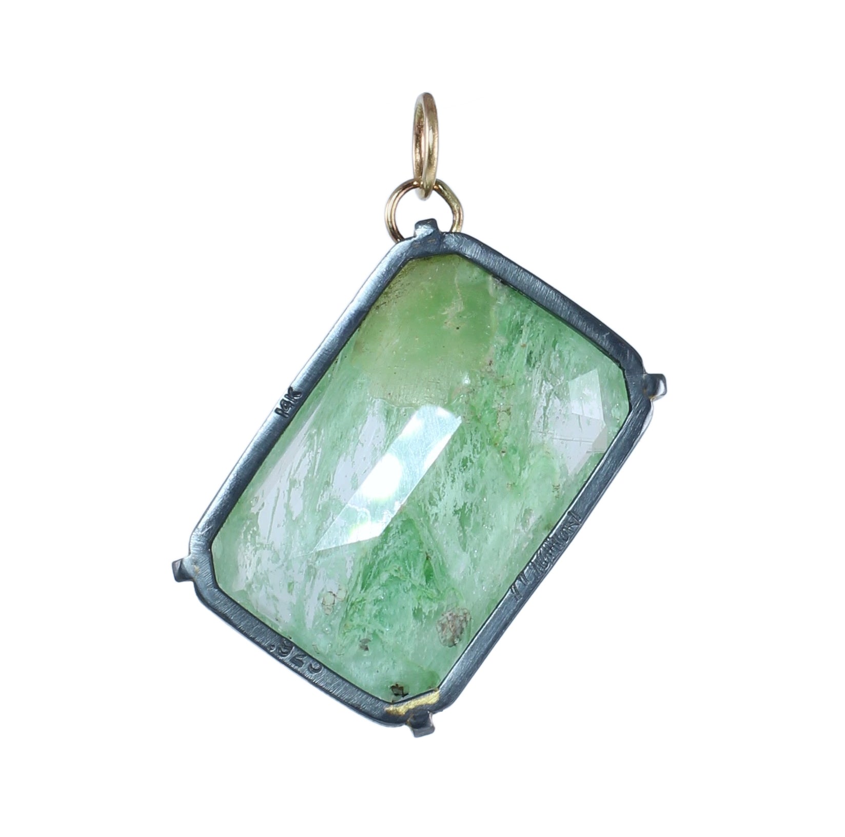 Broken But Still Beautiful Pendant with 14k Gold