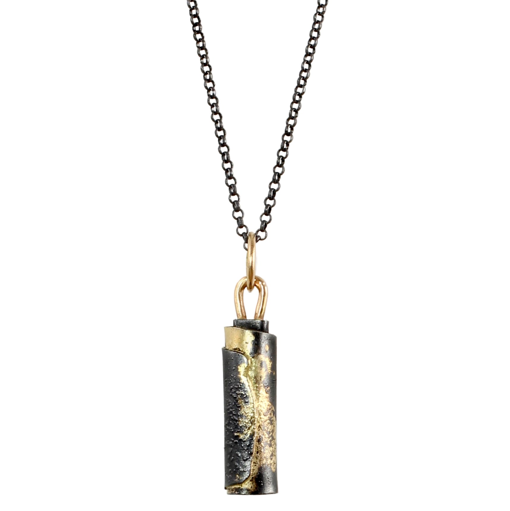 Intention Talisman Necklace or Charm with 14k Gold