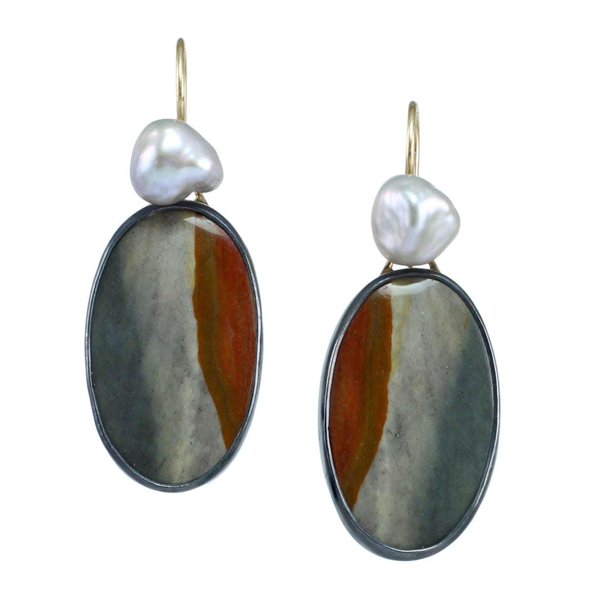 Mix & Match Gemstone Convertible Earrings with 14k Gold