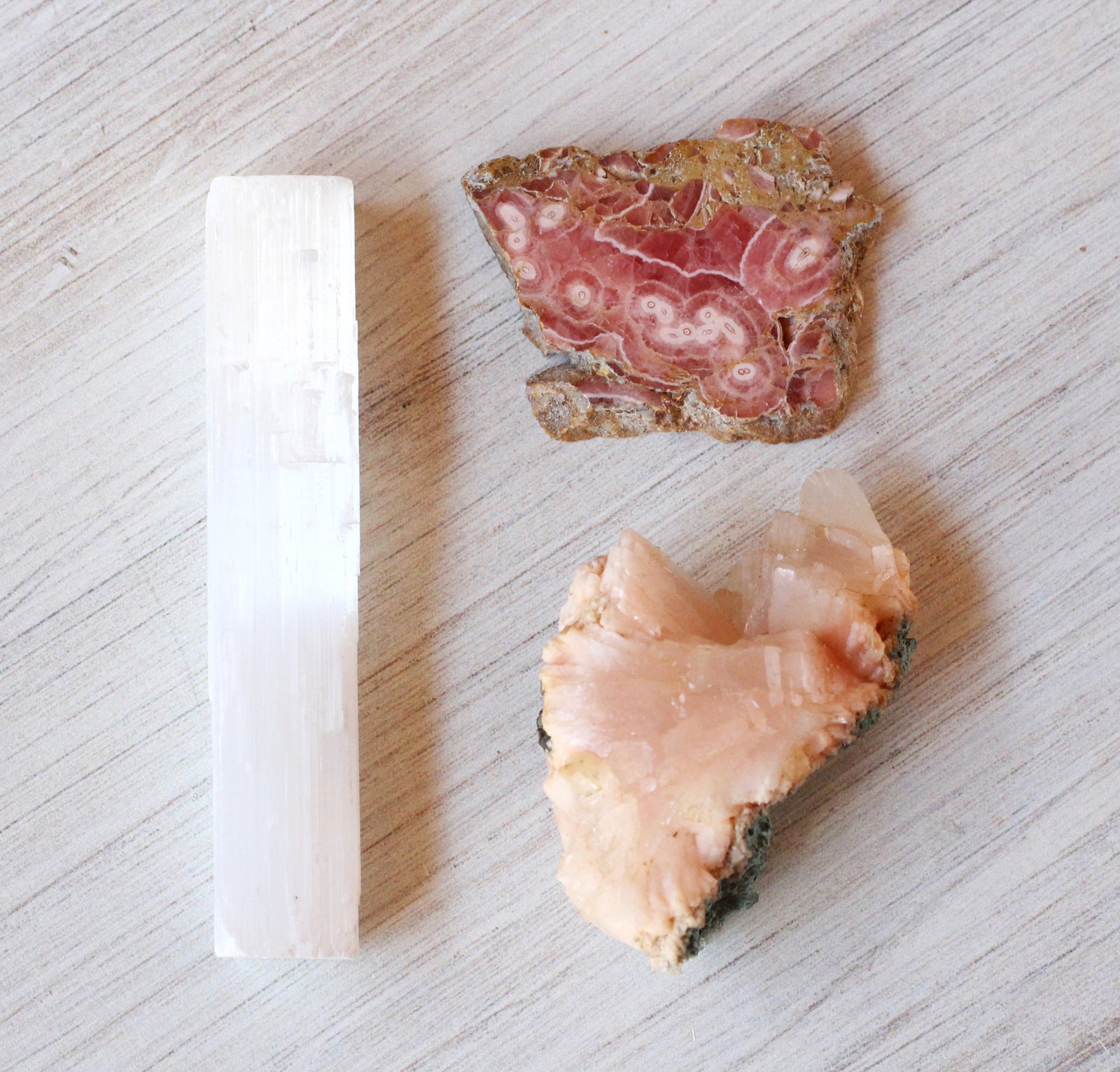 Heartlight Trio: A Crystal Set for Emotional Clarity, Inner Softness & Soulful Support