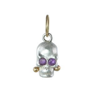 Calavera Charm - Choose Your Gemstone