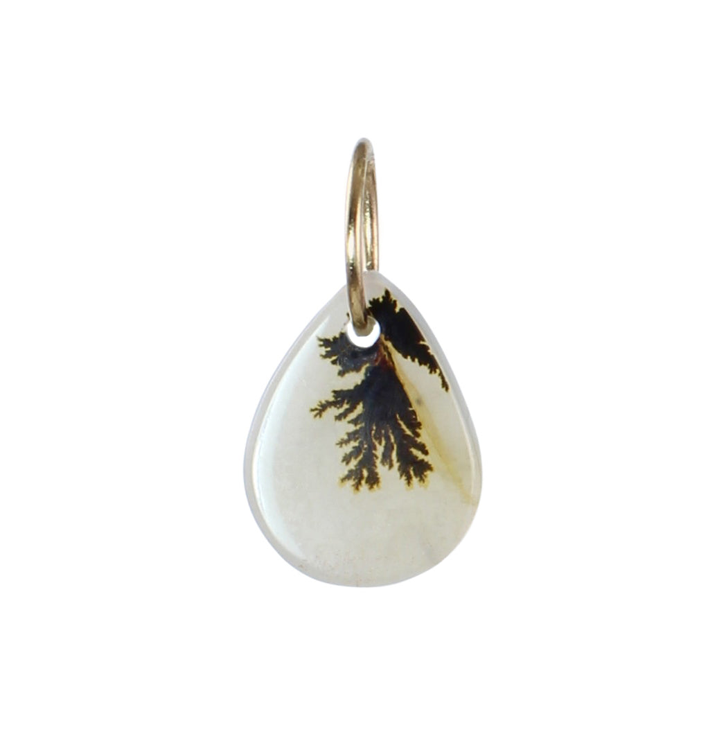 Dendritic Agate Charm