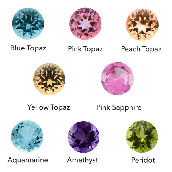 Calavera Charm - Choose Your Gemstone